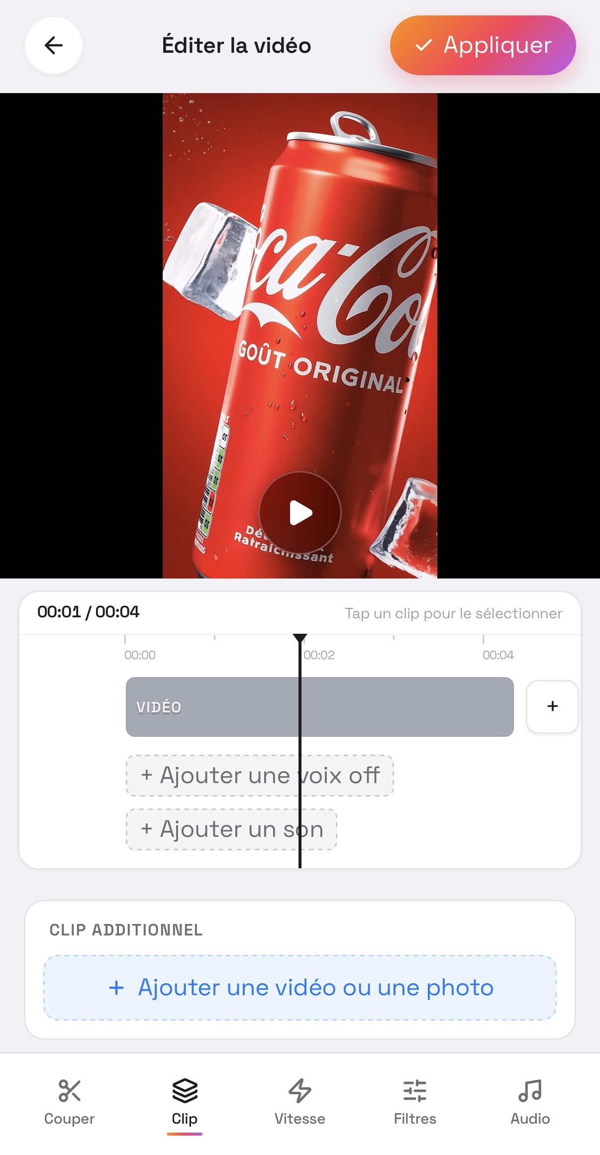 Éditeur vidéo RUSH